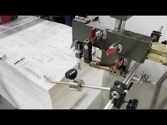 Vitesse conduisant la machine de papier du pliage A3 avec la puissance de la largeur 380V de 480mm