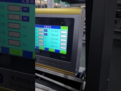 Machine à plier le papier à grande vitesse pour les dépliants avec couteau à pliage croisé