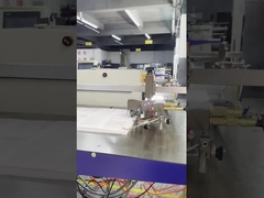 Machine à plier le papier A4 à grande vitesse avec pli croisé