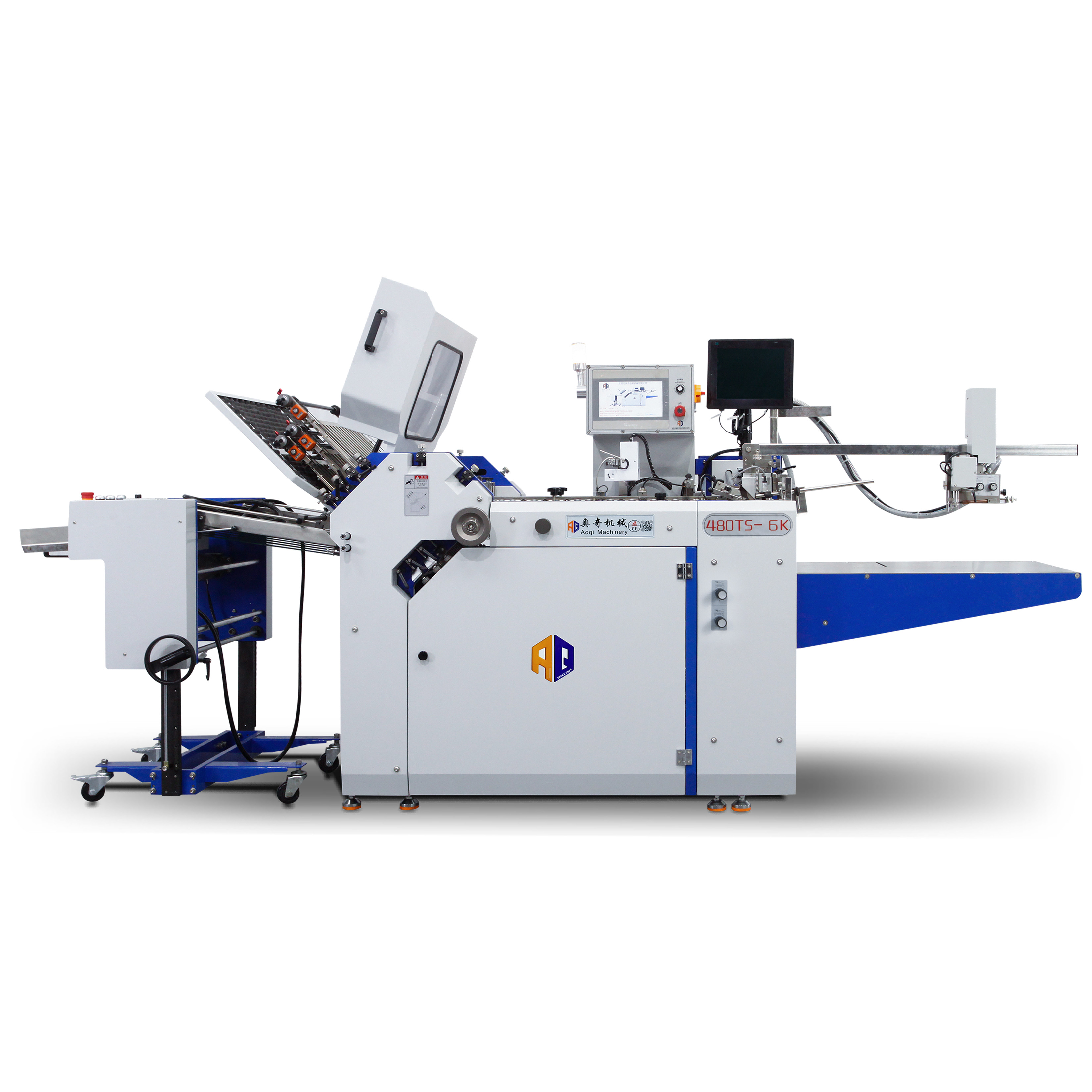 Machine automatique de pliage du papier de grand format
