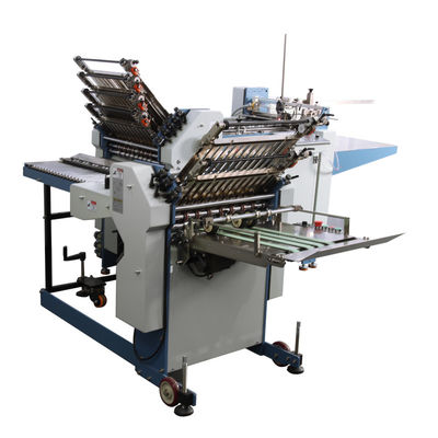 50*105mm Machine à plier le dépliant de papier pliable automatique parallèle pour le livret