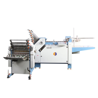 Machine électronique industrielle de pliage du papier A3 automatique avec la roue d'aspiration de trois trous