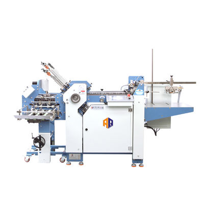 4 commande se pliante de papier de vitesse de machine du plat A3 de boucle pour l'impression de pharmaceutiques
