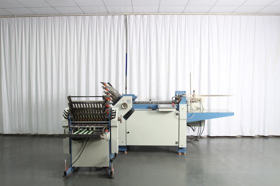 380 machine se pliante de papier électrique de volt 3.8KW avec la roue d'aspiration de trois trous