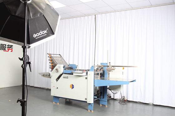 machine A3 se pliante de papier industrielle de 480mm avec le plat de 12 boucles