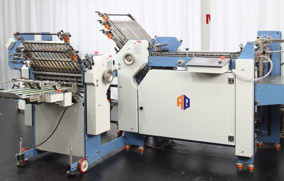 Type se pliant de papier d'entraînement de vitesse de largeur de la machine 480mm de tract à grande vitesse