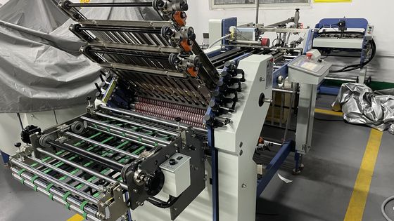 Machine se pliante de papier du contrôle A3 d'écran tactile pour l'industrie de l'imprimerie pharmaceutique
