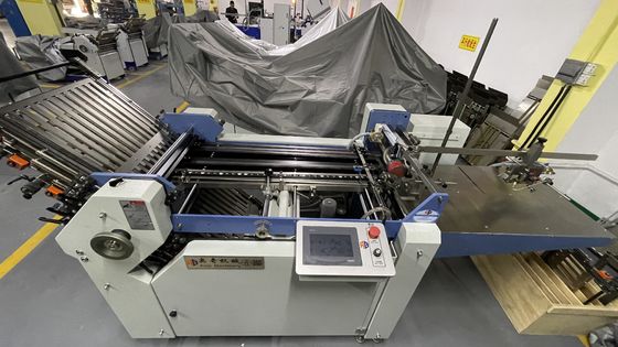 8 largeur de la machine 4800mm de pliage du plat A3 de boucle avec la tête à grande vitesse de conducteur