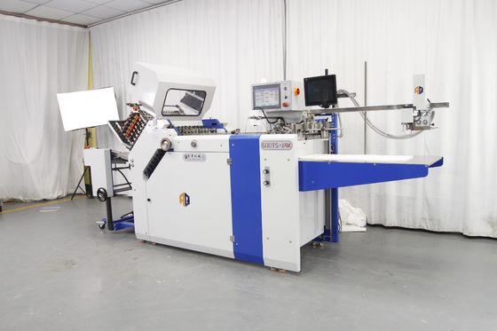 Machine à plier du papier à ultrasons à double tension à induction