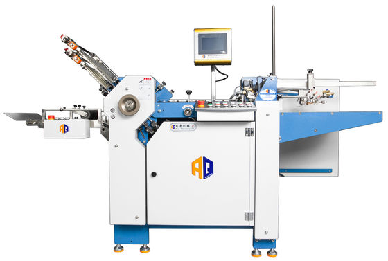 Machine de pliage automatique de papier de la série T AOQI 480 * 750 mm dossier industriel vitesse rapide