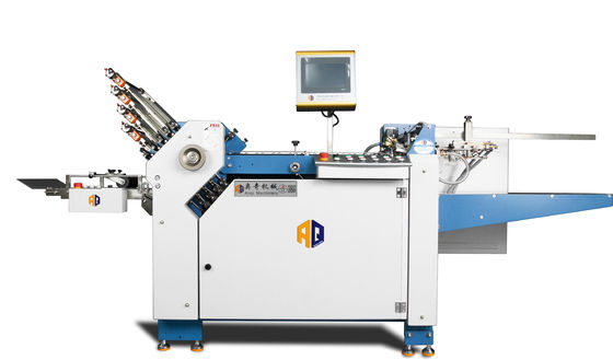 8 plaques de boucle machine à plier du papier largeur automatique 480 mm avec détection double feuille
