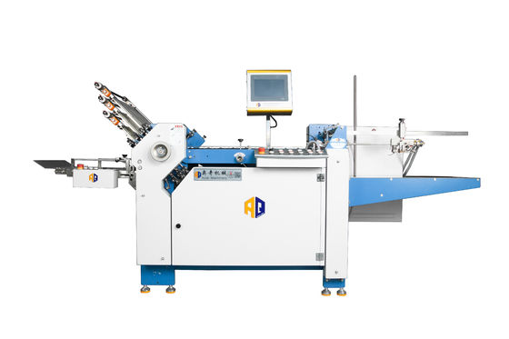 Machine à plier du papier commercial à haut rendement 200 m/min Double panneau de commande