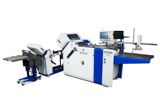 Machine à plier le papier à bande de 480*1000 mm de format Grand A3&A4 Pour les dépliants