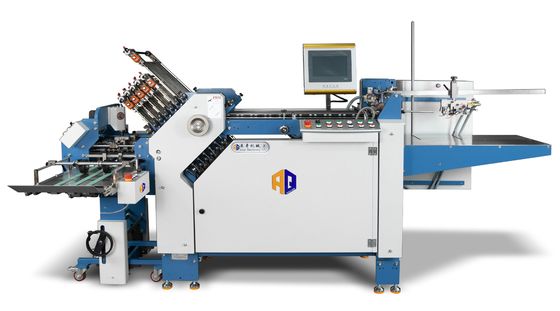 Machine automatique de pliage de papier à haute vitesse à double pliage Largeur 360 mm