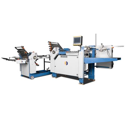 PLC Automatique de pliage croisé de papier de pliage machine engrenage de conduite 200m/min équipement industriel