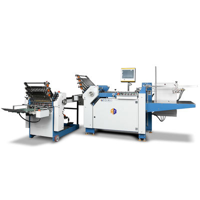 3.8KW machine à plier le papier à pliage croisé pour l'industrie de l'impression