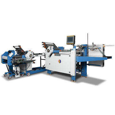 Machine à plier du papier de haute précision avec unité de pliage croisé pour le pliage de dépliants