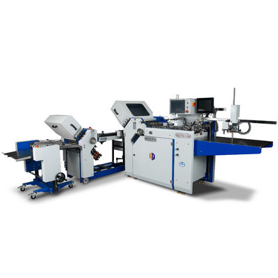 Machine de pliage extérieure pharmaceutique industrielle pour brochure manuel livre dépliant dossier papier