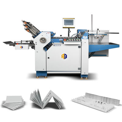 Machine à plier du papier industriel durable de largeur 480 mm 6 plaques à boucle pour l'industrie