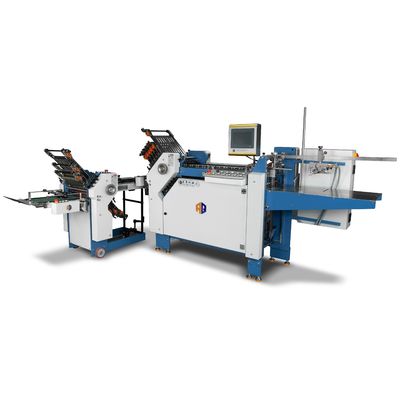Efficacité Machine à pliage croisé à haute vitesse de feuille A3 pour imprimerie