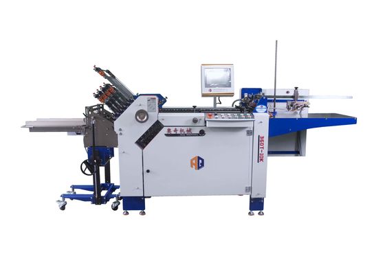 Machine à plier des feuilles de papier commercial à grande vitesse pour l'industrie du pliage en zigzag