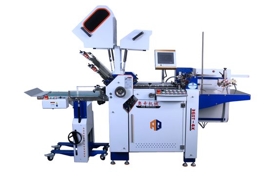 Machine à plier du papier A4 à grande vitesse avec détection des feuilles doubles par ultrasons