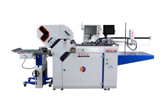 Machine automatique de pliage de papier à feuillets de grande taille pour le manuel d'instructions