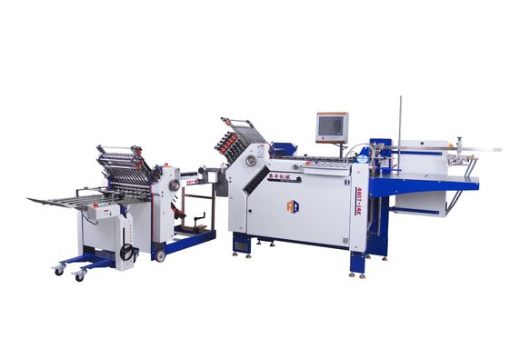 Largeur 480 mm Machine à plier du papier A3 pour manuel d'instructions pharmaceutiques