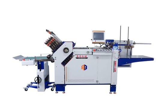 Machine à plier le papier à grande vitesse avec table de livraison standard pour les dépliants