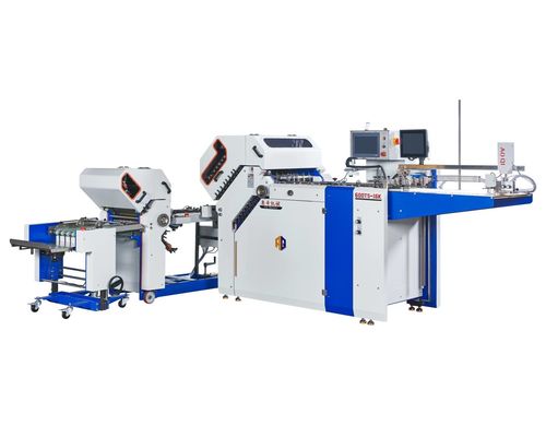 Machine à plier du papier AOQI de grand format 600*1000 mm à pliage croisé pour l'industrie de l'impression