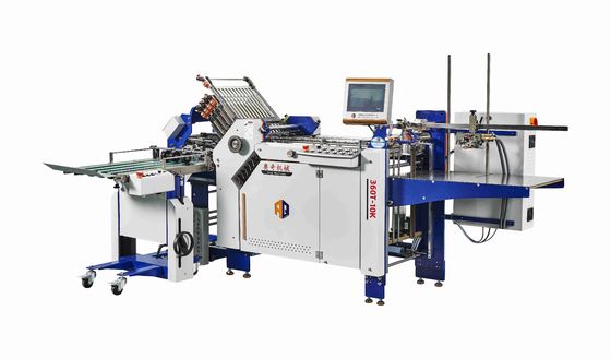 Machine à plier le papier AOQI avec couteau de pliage croisé pour encarts pliés