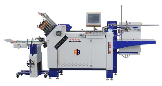 12 poches machine à plier du papier A4 machine à plier automatique pour dépliants et manuels